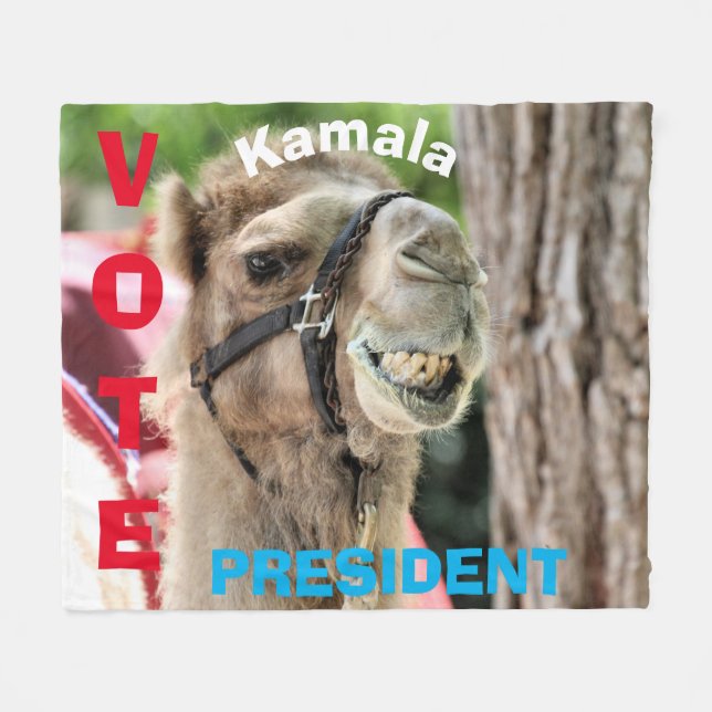 Vote Fleece Blanket (Front (Horizontal))