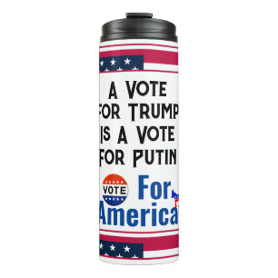 Vote For America Thermal Tumbler