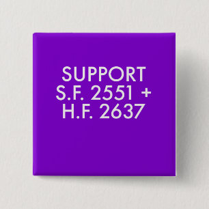 Vote for Art! 15 Cm Square Badge