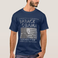 Vote for Barack Obama "This is our Moment" t shirt