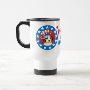 Vote for Beagle Travel Mug