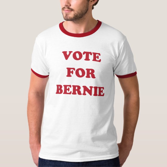 Vote For Bernie T-Shirt (Front)