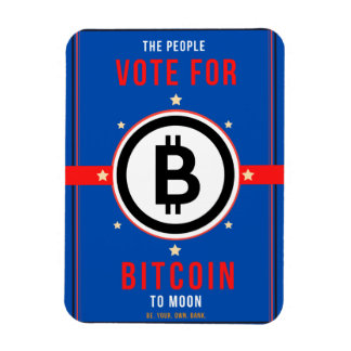 Vote for Bitcoin to Moon Magnet