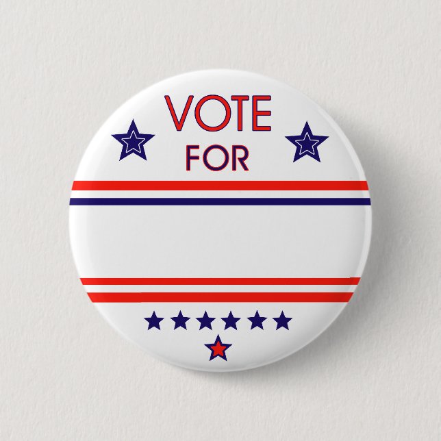 Vote For, button (Front)