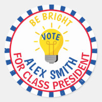 Vote for Class President Be Bright Vote