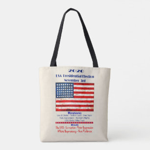 Vote for Democracy Tote Bag