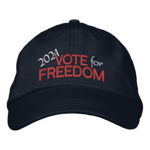 Vote for Freedom 2024 Embroidered Hat