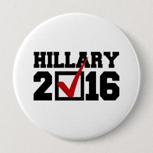 VOTE FOR HILLARY 2016.png 10 Cm Round Badge