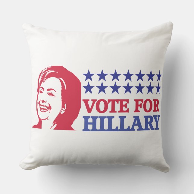 vote for hillary cushion (Front)