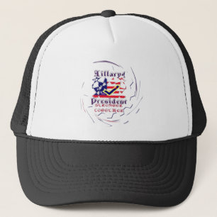 Vote for Hillary USA Stronger Together My Preside Trucker Hat