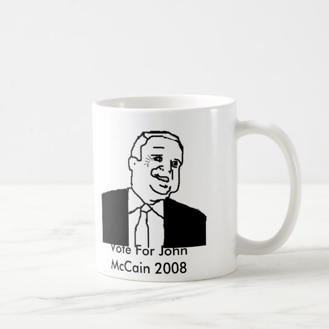 Vote For John McCain Mug (Right)
