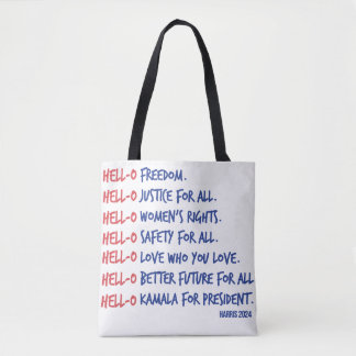 Vote for Kamala Tote Bag