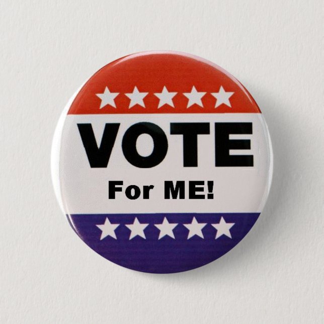 vote for me button (Front)