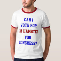 Vote For My Hamster Congress Funny Political