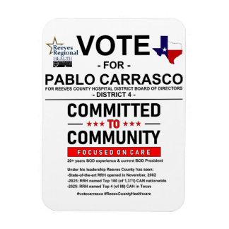 Vote for Pablo Carrasco Magnet