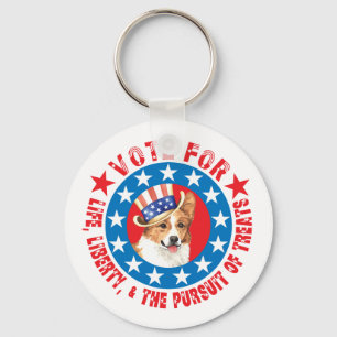 Vote for Pembroke Welsh Corgi Key Ring
