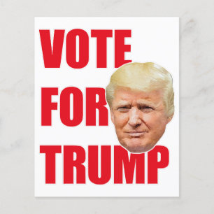 Vote for trump 