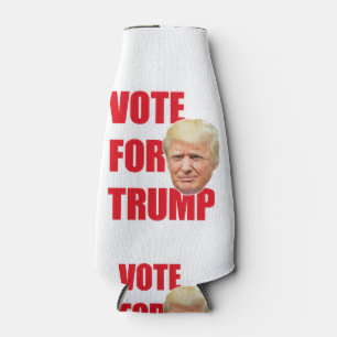 Vote for trump bottle cooler