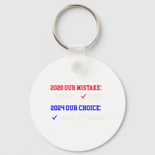Vote For Trump! God Chose Trump To Restore Our Cou Key Ring