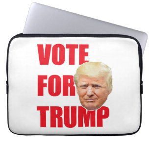 Vote for trump laptop sleeve