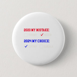 Vote For Trump - Peace For Future! 6 Cm Round Badge