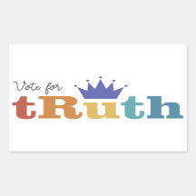 Vote for tRuth - RBG sticker