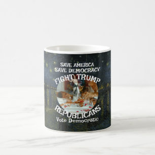 Vote FW FV HG Political Patriotic Trump Trumps Coffee Mug