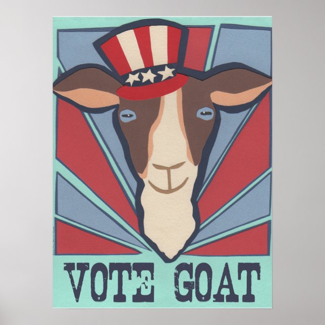 Vote Goat! Poster (Front)