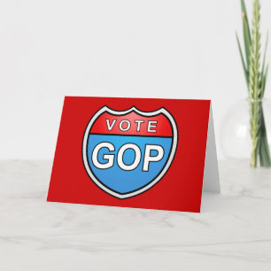 Vote GOP Card