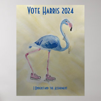 Vote Harris 2024 poster.  Poster