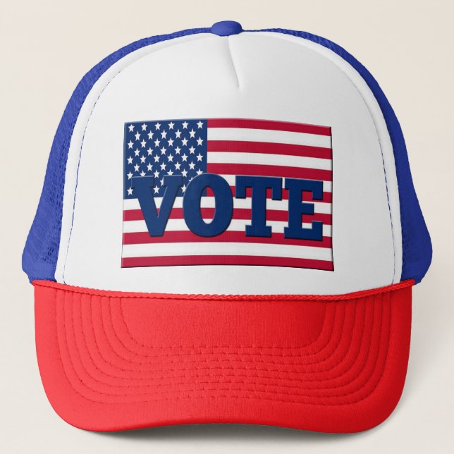 Vote hat, for sale ! trucker hat (Front)