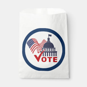Vote Hershey's Favour Bags