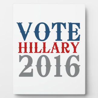 VOTE HILLARY CLINTON 2016 VINTAGE.png Plaque