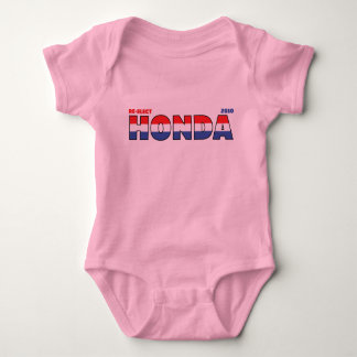 Vote Honda 2010 Elections Red White and Blue Baby Bodysuit
