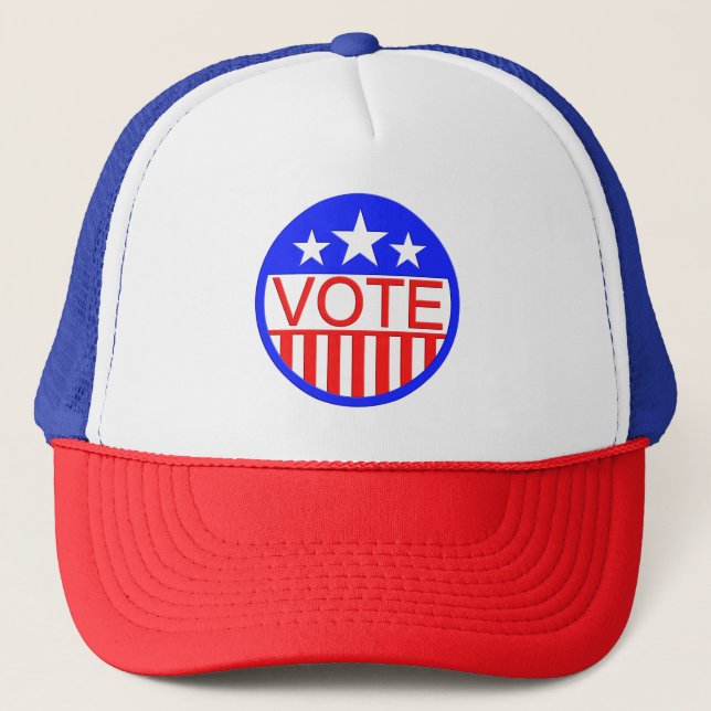 Vote In America Trucker Hat (Front)