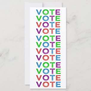 VOTE in Multi-colours