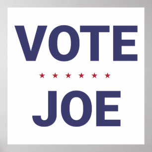 Vote Joe (2020 US election) Poster