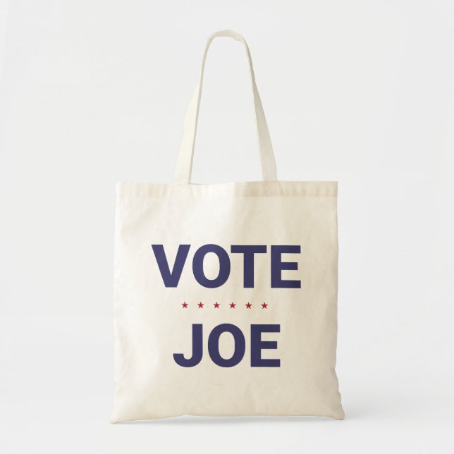 Vote Joe (2020 US election) Tote Bag (Front)