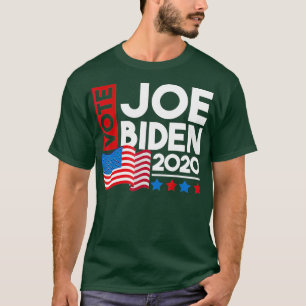Vote Joe Biden 2020 US Flag Design Elections  T-Shirt