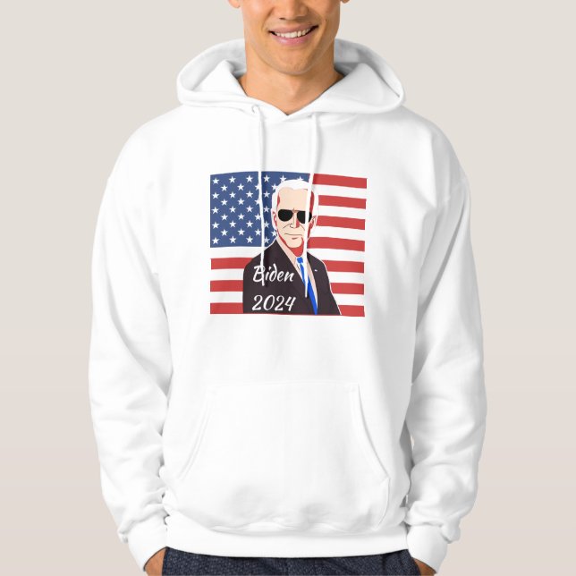Vote Joe Biden | 2024 Presidential Election Hoodie (Front)