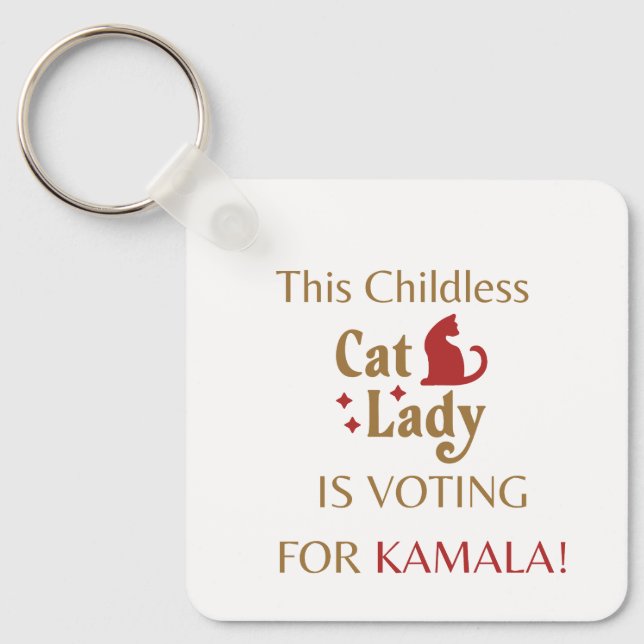 Vote Kamala Keychain (Front)