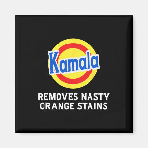 Vote Kamala Removes Nasty Orange Stains Detergent  Magnet