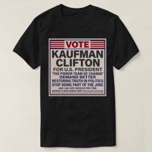 VOTE Kaufman/Clifton T-Shirt