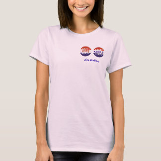 Vote Kindly Buttons Organic Tee