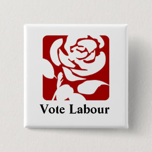 Vote Labour button