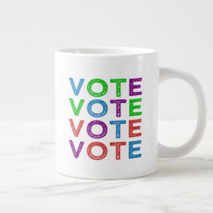 Vote Large Coffee Mug