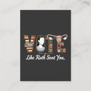 Vote Like Ruth Sent You Harris LGBTQ Equality Enclosure Card