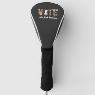 Vote Like Ruth Sent You Harris LGBTQ Equality  Golf Head Cover