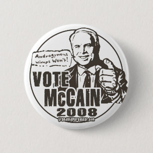 Vote McCain Button