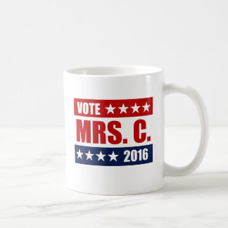 VOTE MRS. C. 2016 COFFEE MUG